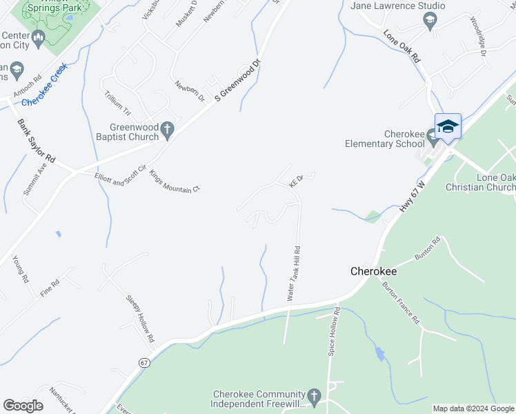 map of restaurants, bars, coffee shops, grocery stores, and more near 150 Thomas and Webb Road in Johnson City