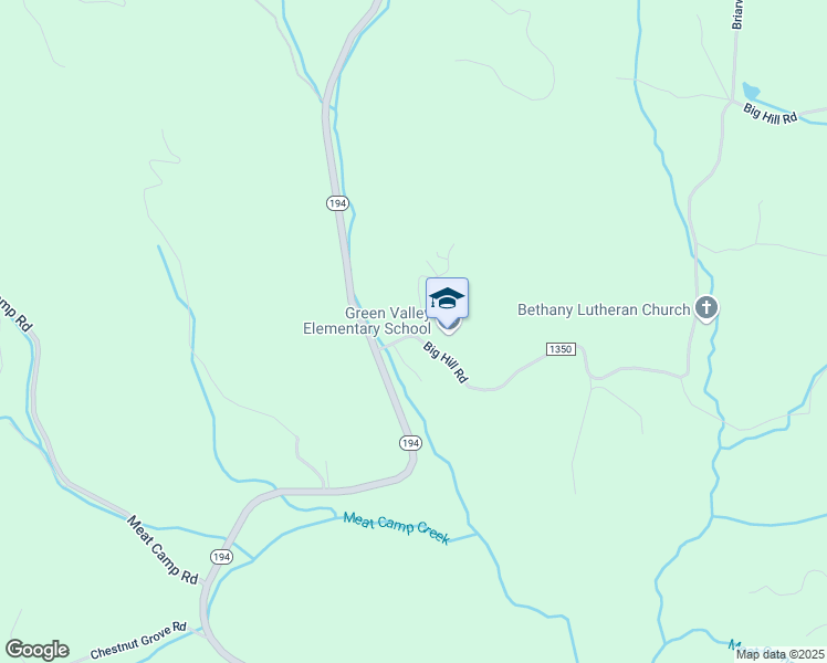 map of restaurants, bars, coffee shops, grocery stores, and more near 189 Big Hill Road in Boone