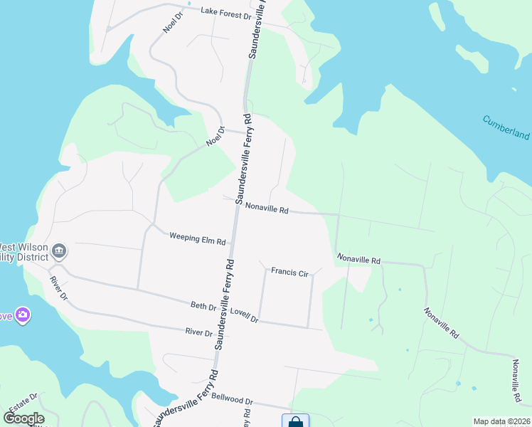 map of restaurants, bars, coffee shops, grocery stores, and more near 4299 Nonaville Road in Mt. Juliet