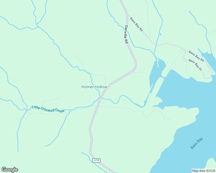 map of restaurants, bars, coffee shops, grocery stores, and more near 6866 Danville Road in Big Sandy