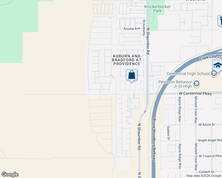 map of restaurants, bars, coffee shops, grocery stores, and more near 6424 Belgrossa Bend Street in Las Vegas
