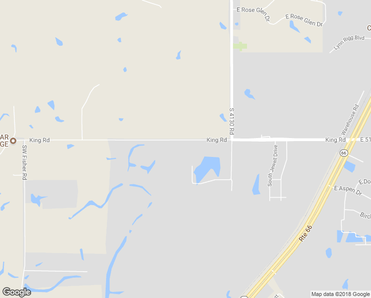 map of restaurants, bars, coffee shops, grocery stores, and more near 9800 East 510 Road in Claremore