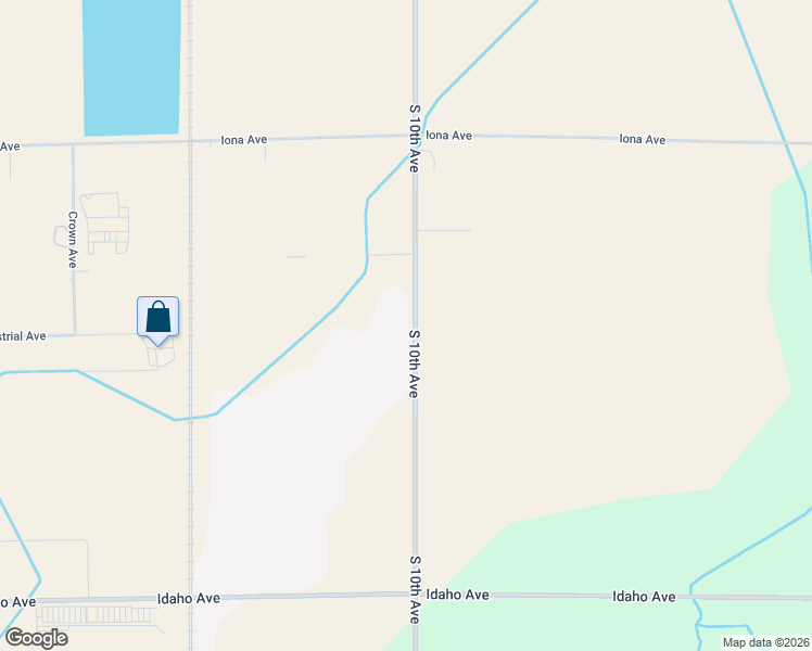 map of restaurants, bars, coffee shops, grocery stores, and more near 13420 South 10th Avenue in Hanford