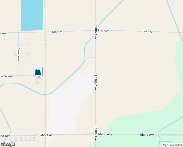 map of restaurants, bars, coffee shops, grocery stores, and more near 13420 South 10th Avenue in Hanford