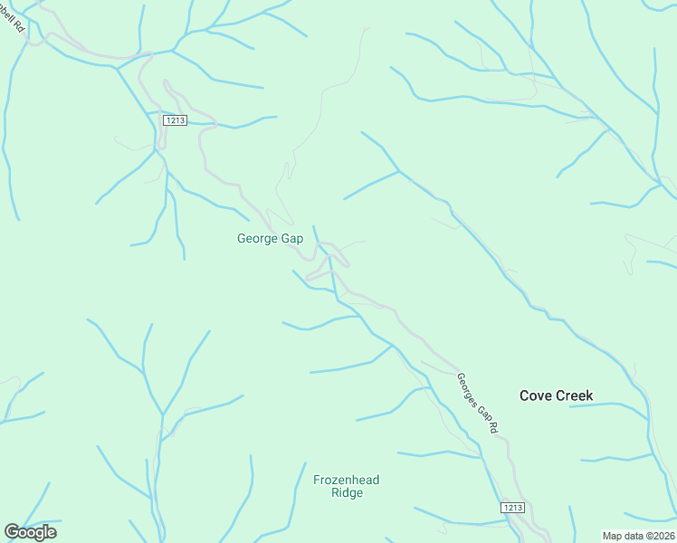 map of restaurants, bars, coffee shops, grocery stores, and more near Georges Gap Rd in Vilas