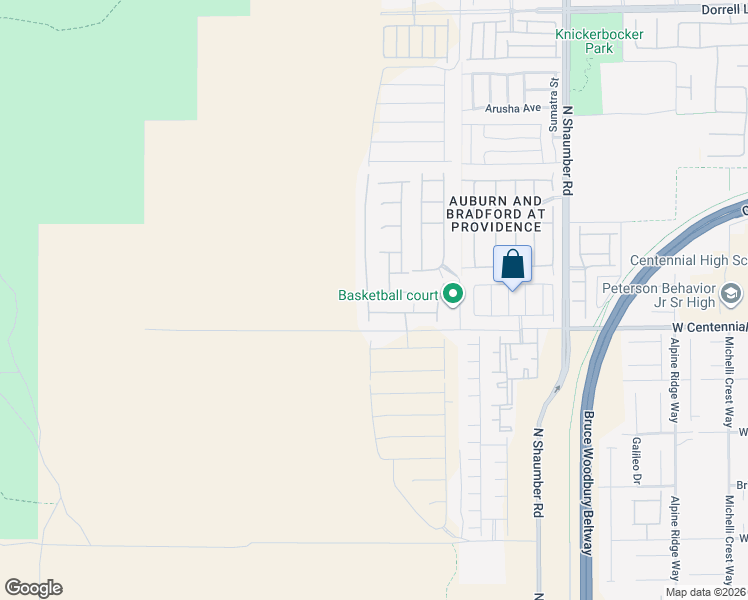 map of restaurants, bars, coffee shops, grocery stores, and more near 6442 Corsari Ridge Street in Las Vegas