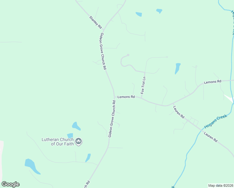 map of restaurants, bars, coffee shops, grocery stores, and more near 2241 Gideon Grove Church Road in Stokesdale