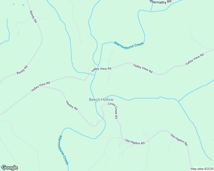 map of restaurants, bars, coffee shops, grocery stores, and more near 2010 Valley View Road in Cheatham County