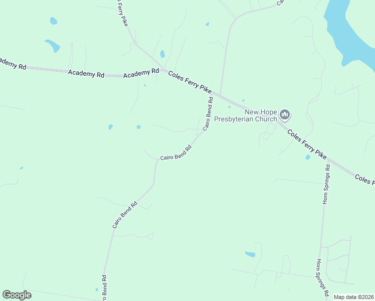 map of restaurants, bars, coffee shops, grocery stores, and more near 3079 Cairo Bend Road in Lebanon