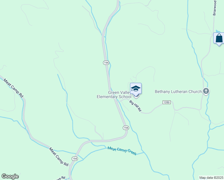 map of restaurants, bars, coffee shops, grocery stores, and more near 5350 North Carolina 194 in Boone