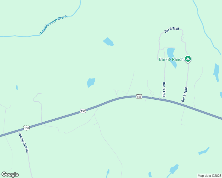 map of restaurants, bars, coffee shops, grocery stores, and more near 11811 U.S. 158 in Reidsville
