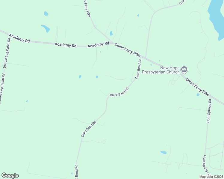 map of restaurants, bars, coffee shops, grocery stores, and more near 3079 Cairo Bend Road in Lebanon