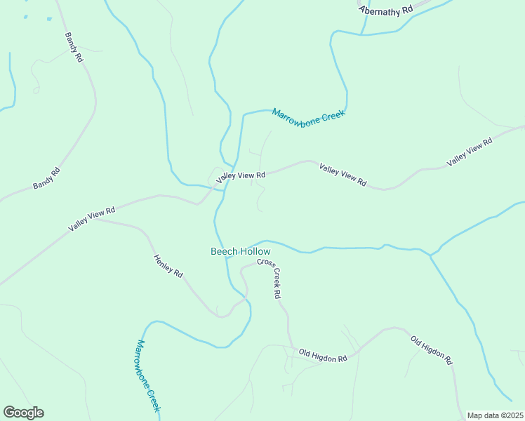 map of restaurants, bars, coffee shops, grocery stores, and more near 2016 Valley View Road in Cheatham County
