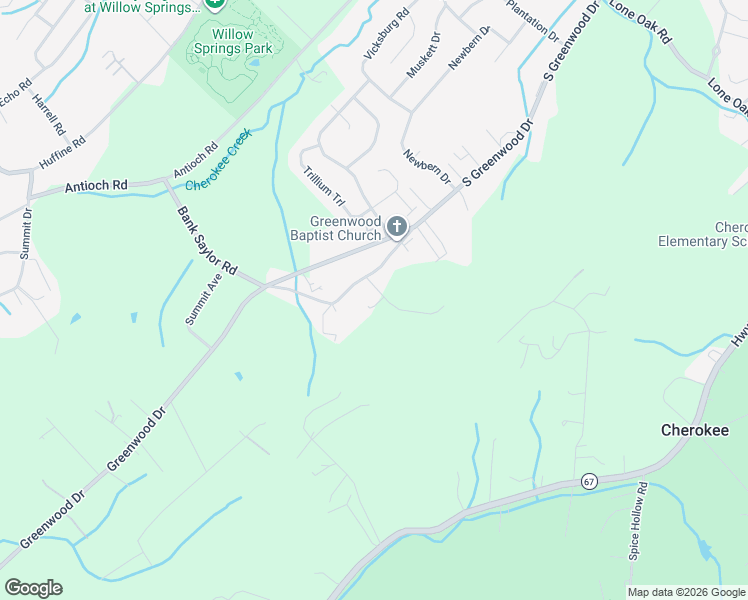 map of restaurants, bars, coffee shops, grocery stores, and more near 112 Kings Mountain Court in Johnson City