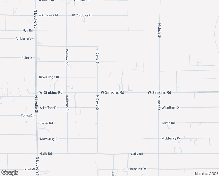map of restaurants, bars, coffee shops, grocery stores, and more near 1410 West Simkins Road in Pahrump