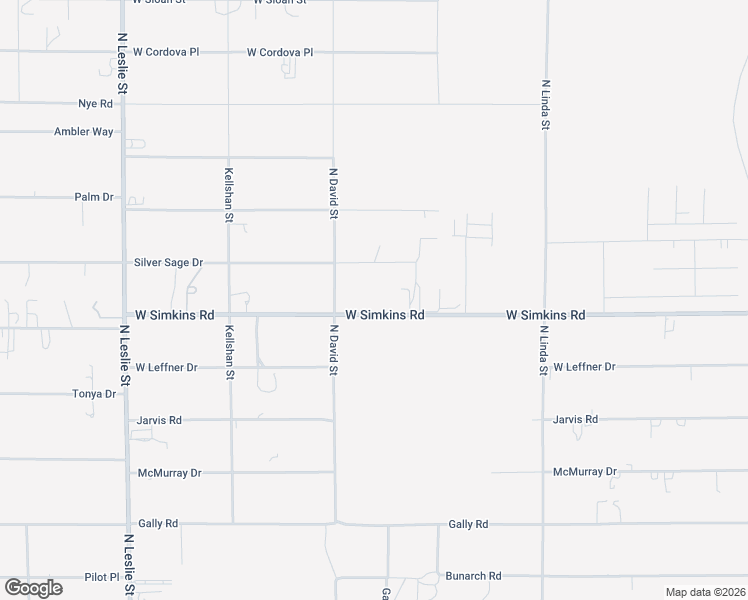 map of restaurants, bars, coffee shops, grocery stores, and more near 1410 West Simkins Road in Pahrump