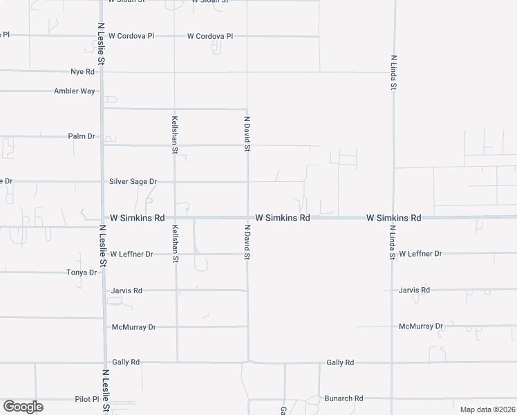 map of restaurants, bars, coffee shops, grocery stores, and more near 1470 West Simkins Road in Pahrump