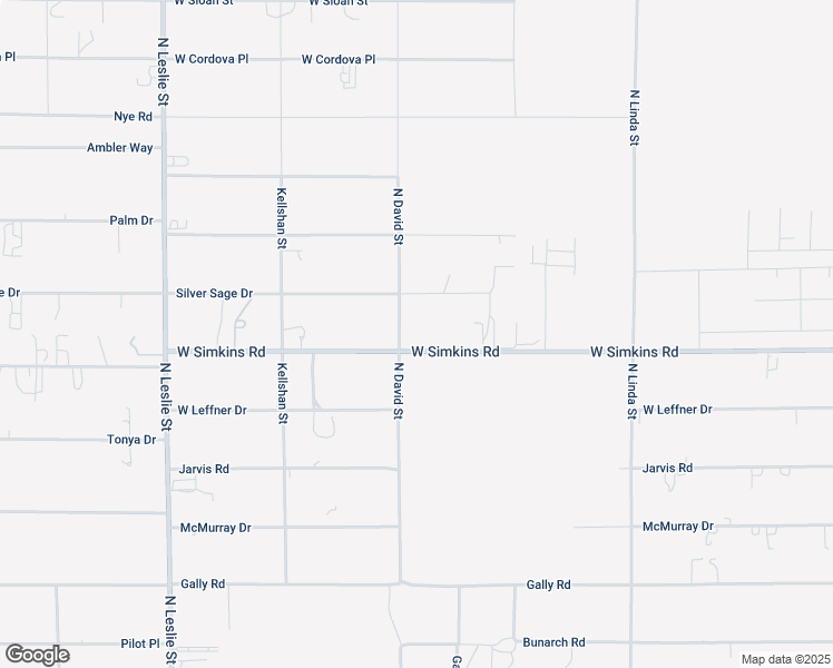 map of restaurants, bars, coffee shops, grocery stores, and more near 1470 West Simkins Road in Pahrump
