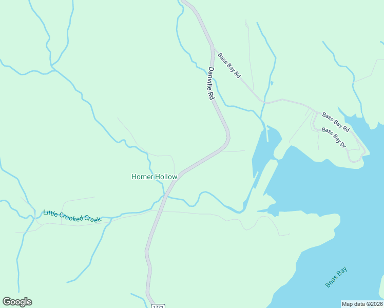 map of restaurants, bars, coffee shops, grocery stores, and more near 6866-6964 Danville Road in Big Sandy