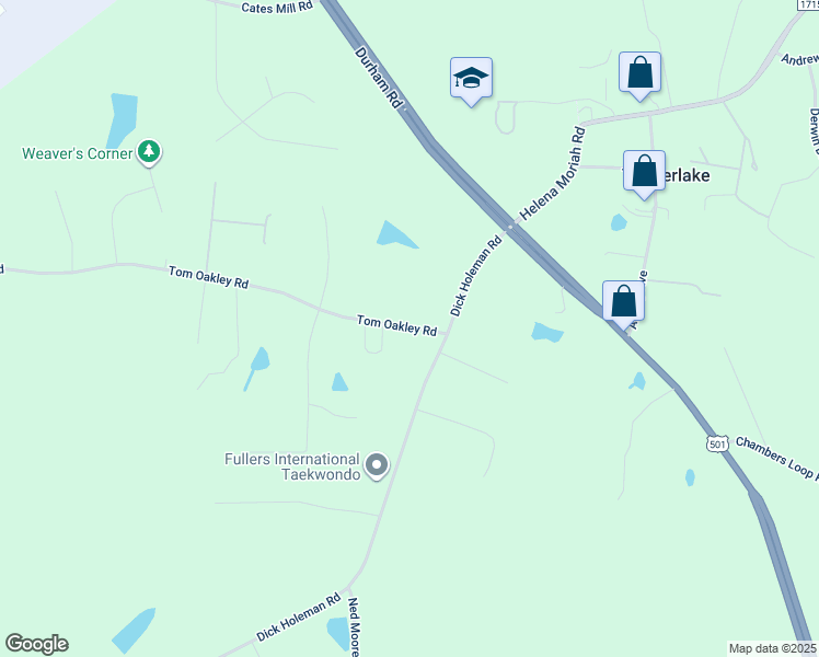 10 Tom Oakley Road, Timberlake NC Walk Score