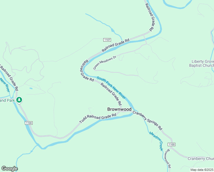 map of restaurants, bars, coffee shops, grocery stores, and more near 6945 Railroad Grade Road in Todd