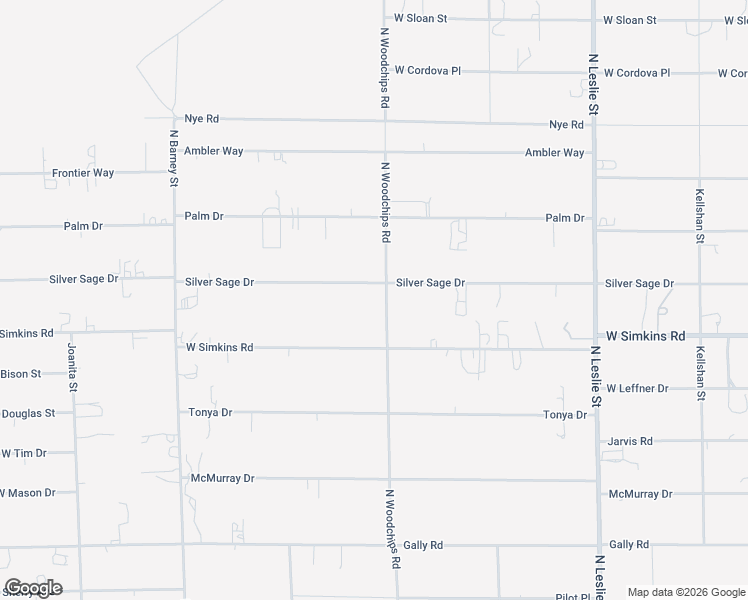 map of restaurants, bars, coffee shops, grocery stores, and more near 2521 Silver Sage Drive in Pahrump