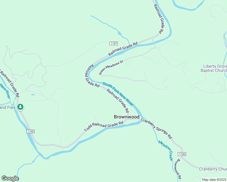 map of restaurants, bars, coffee shops, grocery stores, and more near 6945 Railroad Grade Road in Todd
