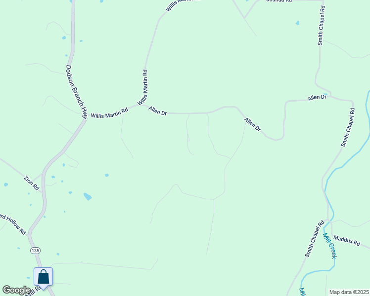 map of restaurants, bars, coffee shops, grocery stores, and more near 242 H Warren Lane in Cookeville