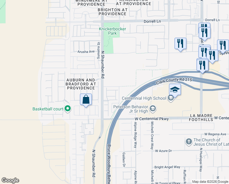 map of restaurants, bars, coffee shops, grocery stores, and more near 10559 Pelican Island Avenue in Las Vegas