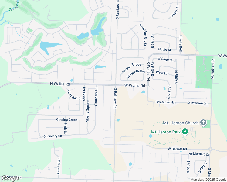 map of restaurants, bars, coffee shops, grocery stores, and more near 5702 South 66th Street in Cave Springs