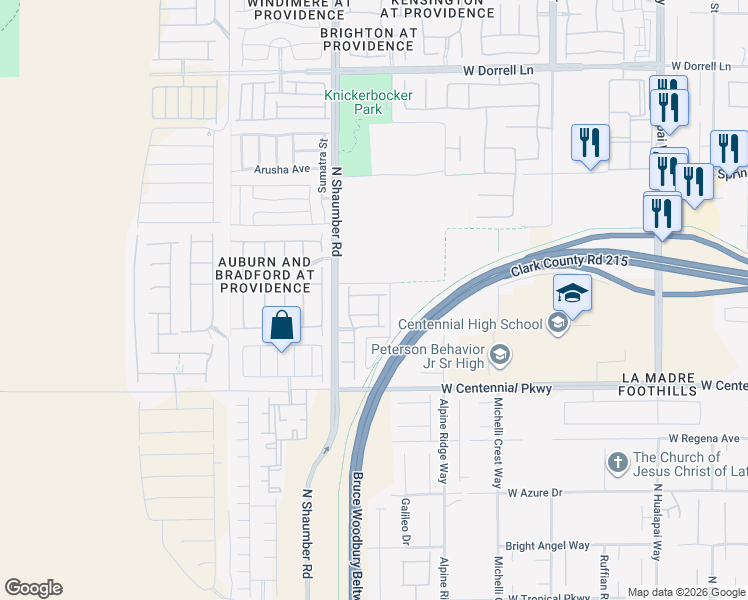 map of restaurants, bars, coffee shops, grocery stores, and more near 10564 Pelican Island Avenue in Las Vegas