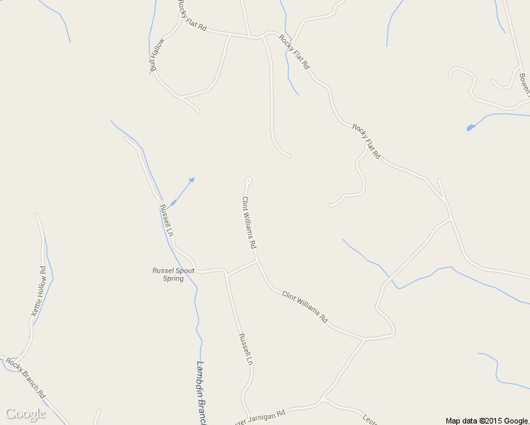 map of restaurants, bars, coffee shops, grocery stores, and more near 586 Clint Williams Rd in Rutledge