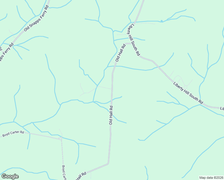 map of restaurants, bars, coffee shops, grocery stores, and more near 2193 Old Hall Road in Chuckey