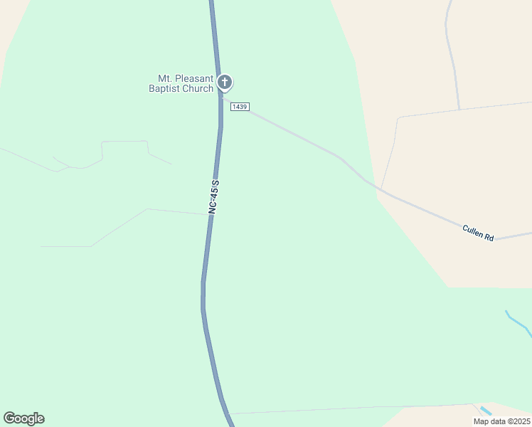 map of restaurants, bars, coffee shops, grocery stores, and more near 2421 North Carolina 45 in Harrellsville
