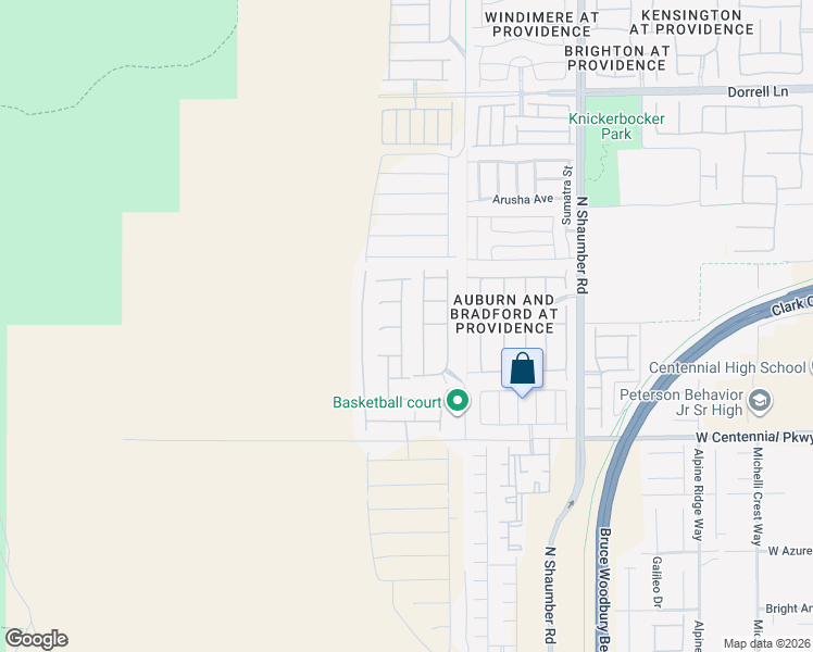 map of restaurants, bars, coffee shops, grocery stores, and more near 6544 Sandero Springs Street in Las Vegas