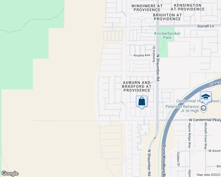 map of restaurants, bars, coffee shops, grocery stores, and more near in Las Vegas