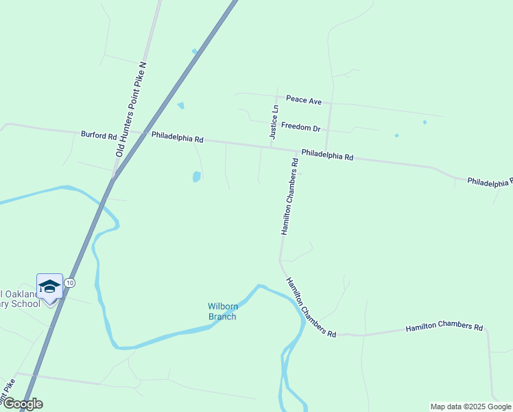 map of restaurants, bars, coffee shops, grocery stores, and more near 408 Philadelphia Road in Lebanon