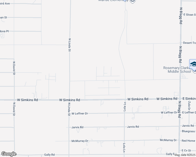 map of restaurants, bars, coffee shops, grocery stores, and more near 741 Antelope Avenue in Pahrump