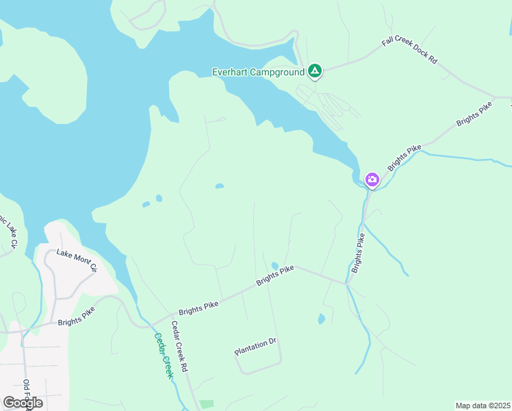 map of restaurants, bars, coffee shops, grocery stores, and more near 5601 Brights Pike in Russellville