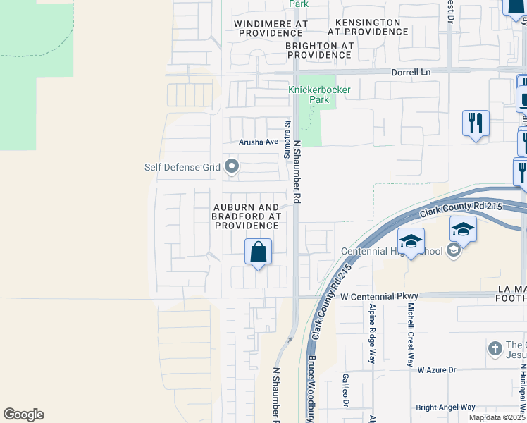 map of restaurants, bars, coffee shops, grocery stores, and more near 6620 Chinatown Street in Las Vegas