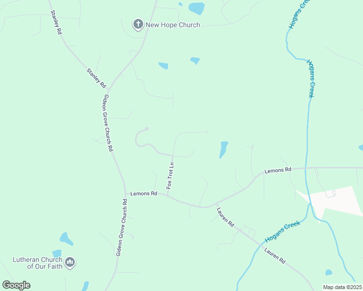 map of restaurants, bars, coffee shops, grocery stores, and more near 251 Fox Trot Lane in Stokesdale