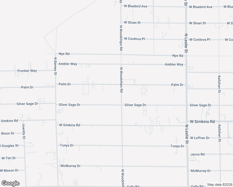 map of restaurants, bars, coffee shops, grocery stores, and more near 4230 North Woodchips Road in Pahrump