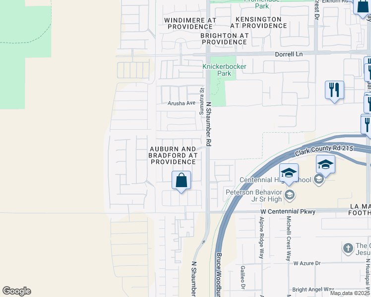 map of restaurants, bars, coffee shops, grocery stores, and more near 6628 Chinatown Street in Las Vegas
