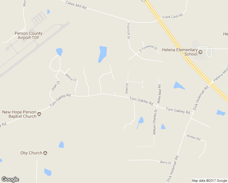 map of restaurants, bars, coffee shops, grocery stores, and more near 642 Tom Oakley Road in Timberlake