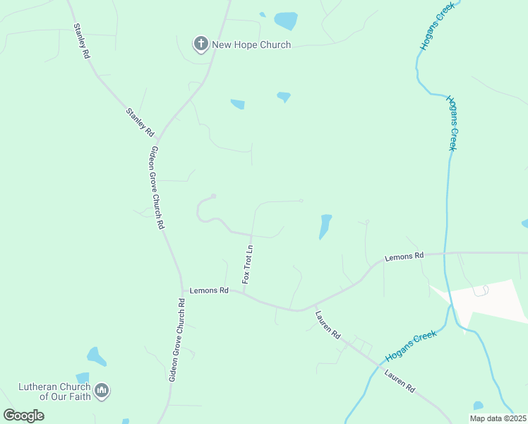 map of restaurants, bars, coffee shops, grocery stores, and more near 251 Fox Trot Lane in Stokesdale