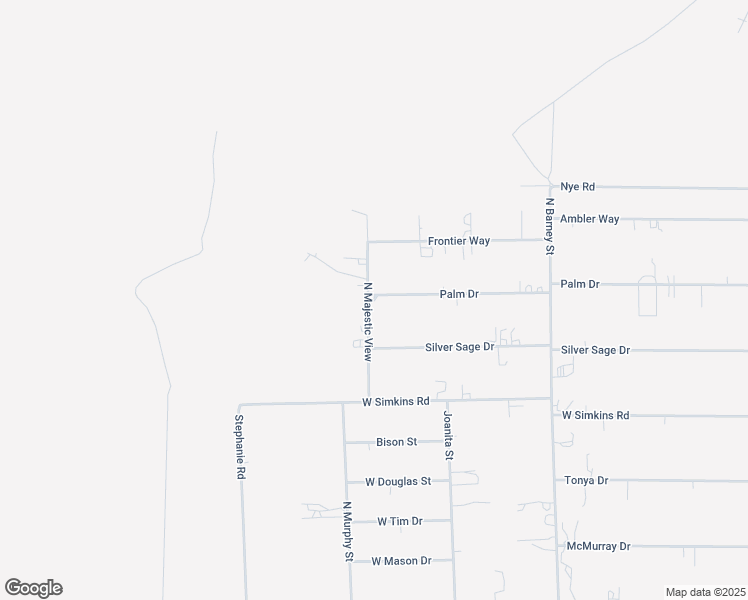 map of restaurants, bars, coffee shops, grocery stores, and more near West Palm in Pahrump