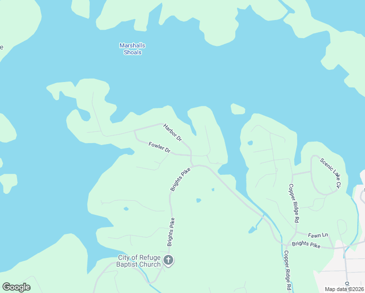 map of restaurants, bars, coffee shops, grocery stores, and more near 4812 Harbor Drive in Morristown