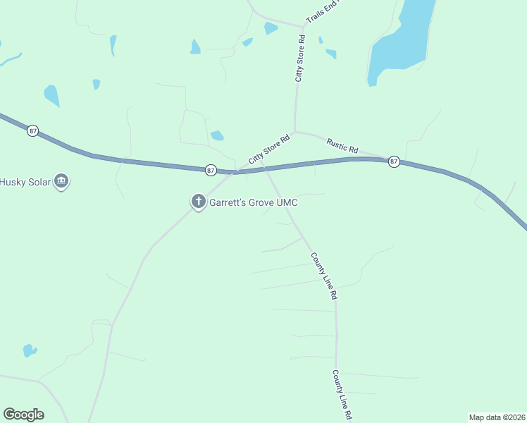map of restaurants, bars, coffee shops, grocery stores, and more near 186 County Line Road in Reidsville