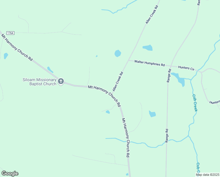 map of restaurants, bars, coffee shops, grocery stores, and more near 5075 Mount Harmony Church Road in Rougemont