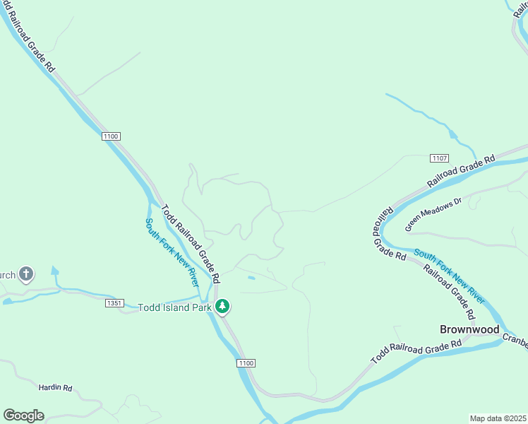map of restaurants, bars, coffee shops, grocery stores, and more near 825 Panorama Drive in Todd